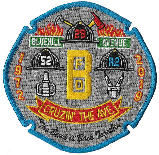 Cruzin' The Ave: Engine 52, Ladder 29, & Rescue 2 Patch