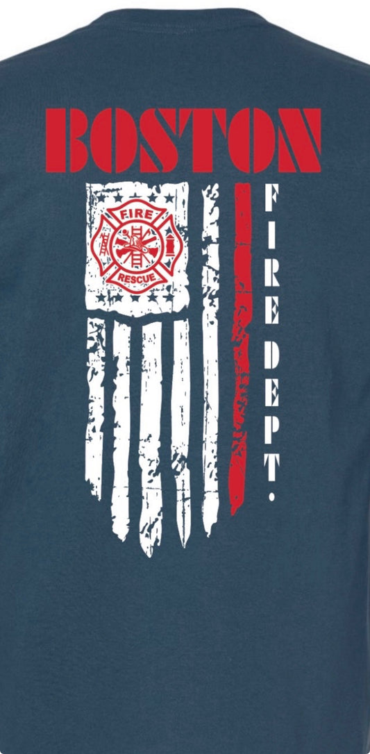 T-Shirt: Thin Red Line