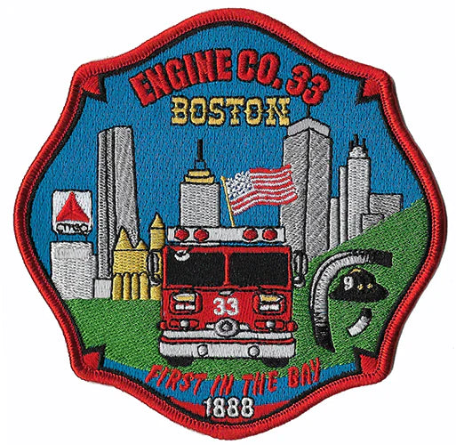First in the Bay: Engine 33 Patch