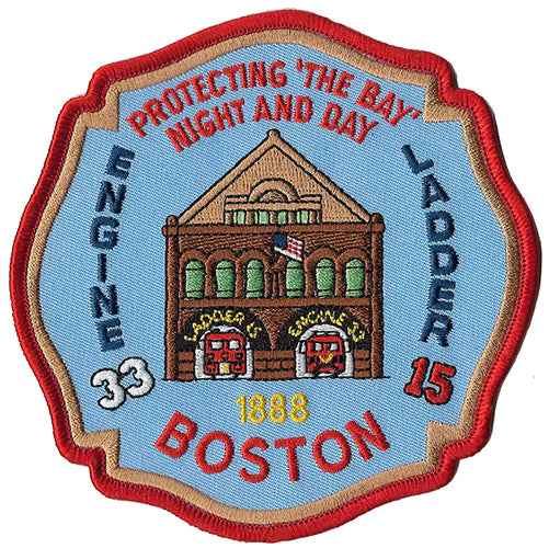 Protecting The Bay: Engine 33 & Ladder 15 Patch